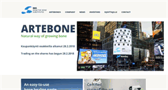 Desktop Screenshot of bbs-artebone.fi